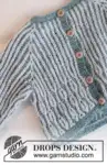 43-18 Harbour Highlights Cardigan by DROPS Design