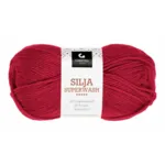 Gjestal Silja Superwash 309 Valmuerød