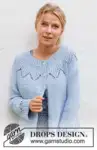 230-17 Echo Mountain Cardigan by DROPS Design