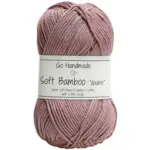 Go Handmade Soft Bamboo "Double" 17756 Lys lavendel