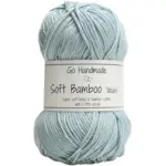 Go Handmade Soft Bamboo "Double" 17762 Azurblå