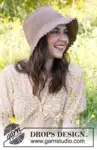 229-30 Elven Queen Hat by DROPS Design