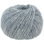Lana Grossa Natural Alpaca Pelo 17 Gråblå meleret