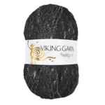Viking Pleddgarn 712 Sort/grå