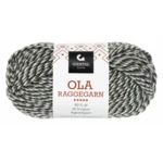 Gjestal Ola Raggegarn 711 Koksgrå/grå/natur mouliné