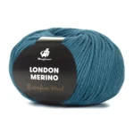 Mayflower London Merino 022 Petroleumsblå