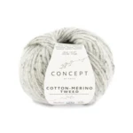 Katia Cotton-Merino Tweed 506 Grå