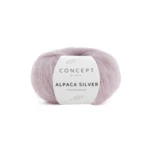 Katia Alpaca Silver 252 Lys pink-sølv