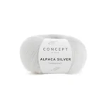 Katia Alpaca Silver 250 Ecru-sølv