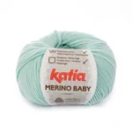 Katia Merino Baby 073 Hvidlig grøn