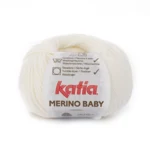 Katia Merino Baby 001 Hvid