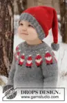 41-1 Merry Santas Julebluse by DROPS Design