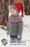 41-1 Merry Santas Nissehue by DROPS Design