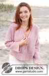 240-29 Elodie Cardigan by DROPS Design