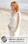 240-7 Dazzling Diamonds Vest by DROPS Design