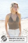 239-28 Charming Clover Top by DROPS Design
