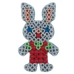 Hama Maxi stiftplade, transparent - Kanin 8228