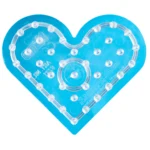 Hama Maxi stiftplade, transparent - Lille hjerte 8231
