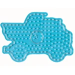Hama Maxi stiftplade, transparent - Klovn 8219