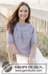 241-32 Hope Bay Top by DROPS Design