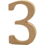 Tal, MDF, 13cm, 1stk