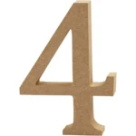 Tal, MDF, 13cm, 1stk
