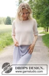 232-47 Evening Walk Top by DROPS Design
