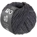Lana Grossa Cool Wool Vintage 91 Mørkegrå