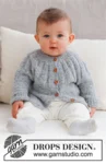 43-6 Sweet Gleam Cardigan by DROPS Design