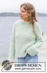 243-3 Green Whisper by DROPS Design