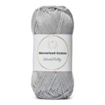 LindeHobby Mercerized Cotton 3 Grå