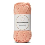 LindeHobby Mercerized Cotton 32 Abrikos