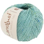 Lana Grossa Landlust Soft Tweed 180 120 Turkis meleret