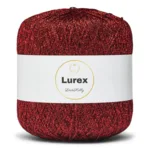 LindeHobby Lurex 11 Rød