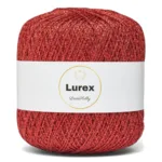 LindeHobby Lurex 08 Rød guld