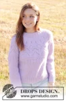 250-35 Lavender Harvest by DROPS Design