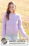 250-35 Lavender Harvest by DROPS Design