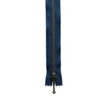 YKK Fast Lynlås Antik Messing 6 mm 35 cm 560