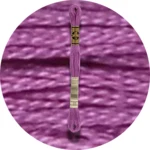 DMC Mouliné Spécial 25, Blå/Lilla nuancer 0033