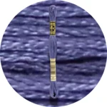 DMC Mouliné Spécial 25, Blå/Lilla nuancer 0031