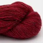BC Garn Loch Lomond Lace GOTS 11 Ildrød