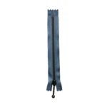 YKK Fast Lynlås Antik Messing 4 mm 15 cm