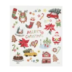 Stickers, Jul, 15 x 16.5 cm, 1 ark Alt til jul