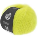 Lana Grossa Silkhair 185 Grønlig gul