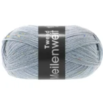 Lana Grossa Meilenweit 100 Tweed 171 Gråblå