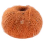 Lana Grossa Natural Superkid Tweed 611 Rustorange