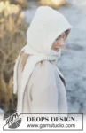 253-60 Snowflake Hood by DROPS Design