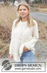 243-2 Winter Owl Cardigan by DROPS Design