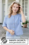 259-33 Blue Coast Cardi by DROPS Design