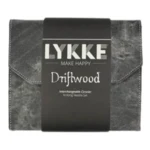 LYKKE Udskiftelige Tunesiske Hæklenålesæt Driftwood, Grå, 15 cm